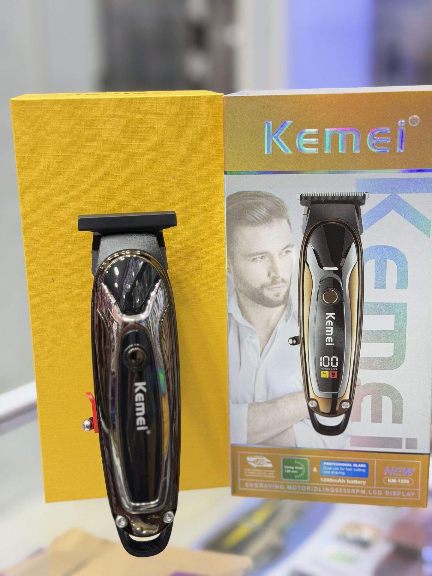 ماشین اصلاح کیمی مدل KM1598 با برش مستقیم