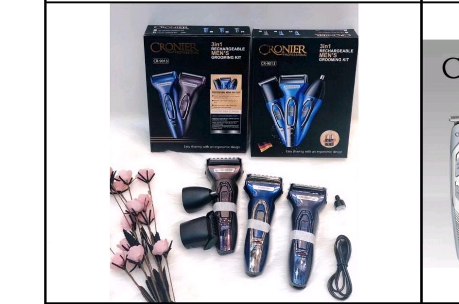 ماشین اصلاح کرونیر مدل CR9013 سه کاره